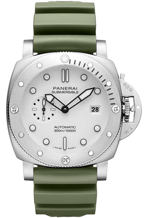 panerai quarantaquattro bianco|Panerai luminor marina 40mm.